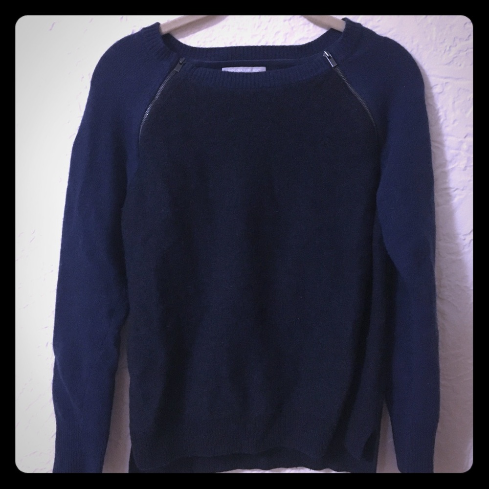 Navy blue sweater